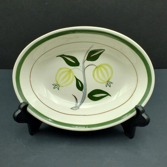 Blue Ridge Southern Potteries Forest Fruit Oval Vegetable Serving Bowl - Picture 1 of 7